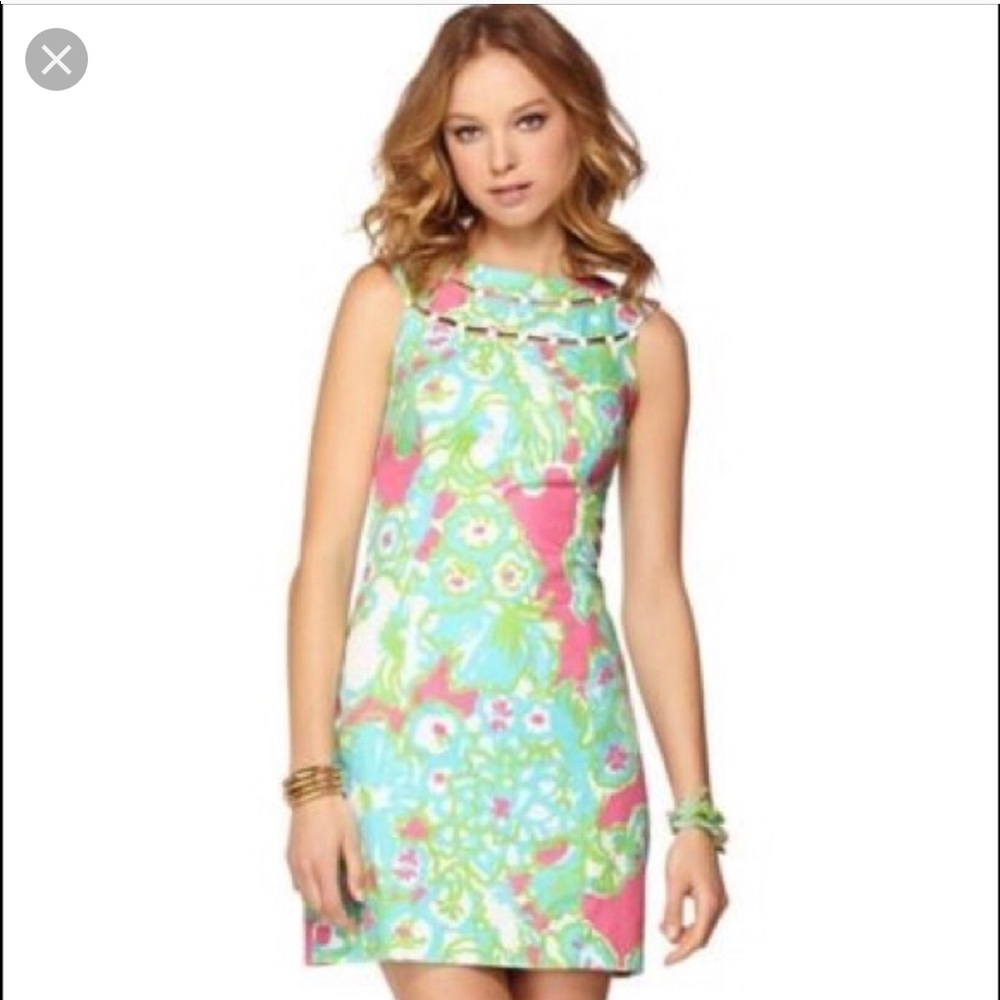 NWT Lilly Pulitzer Lindy Shift PB Pink A Delicacy